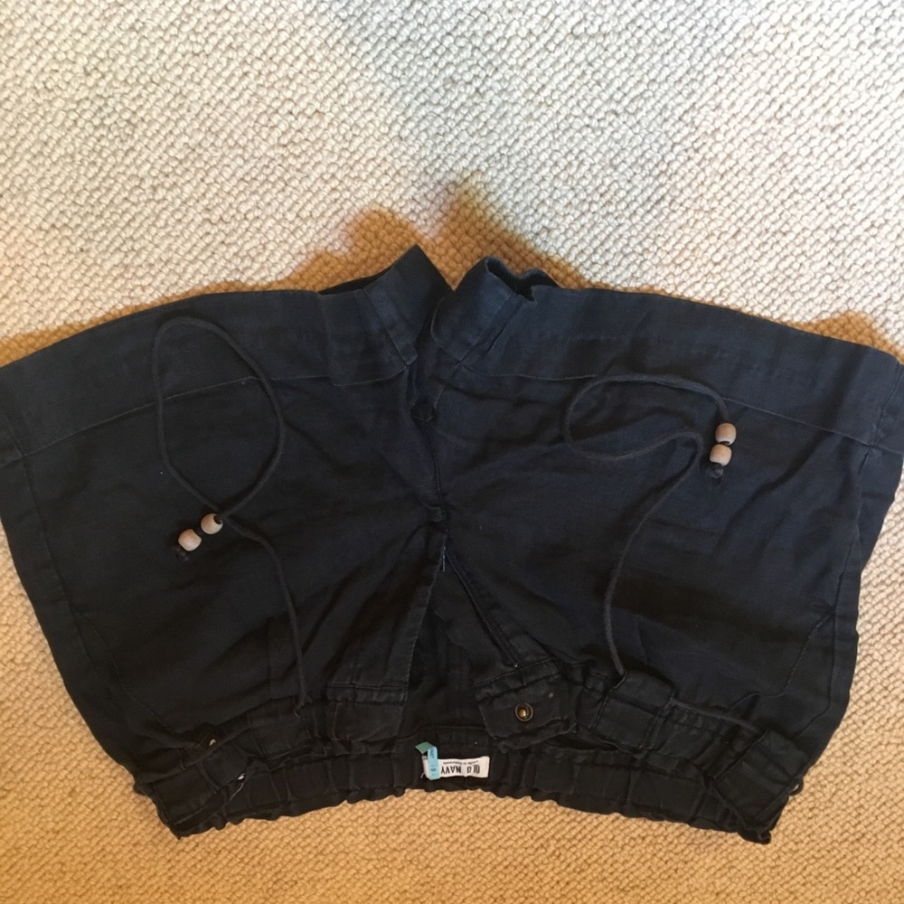Black old navy shorts